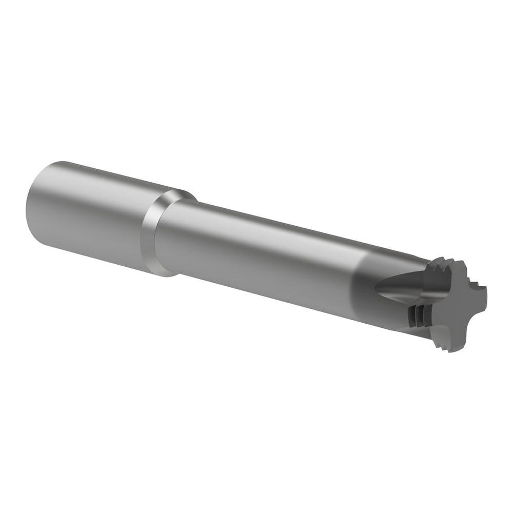 Helical Flute Thread Mills; Material: Carbide ; Thread Size (Inch): 7/8 ; Thread Type: UN ; Shank Diameter (mm): 16.0000 ; Cutting Diameter (mm): 15.75 ; Length of Cut (mm): 66.6800