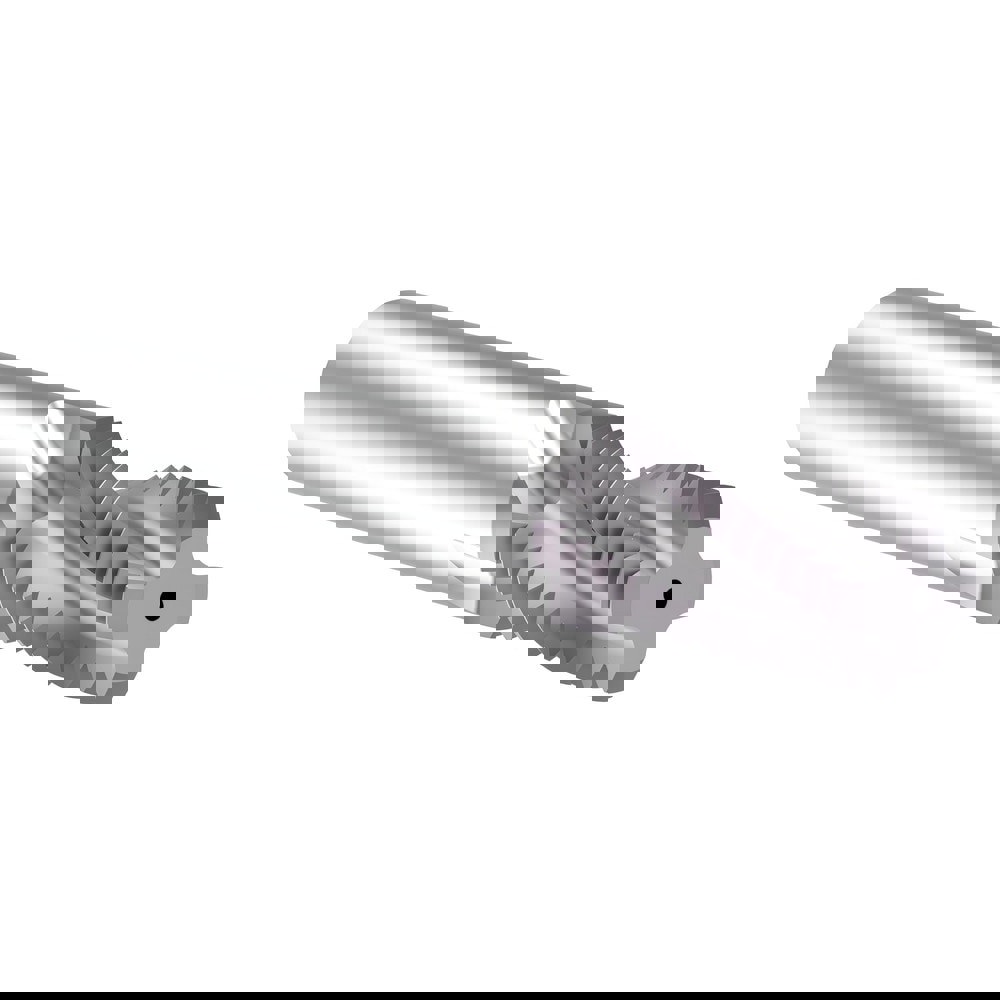 Helical Flute Thread Mill: 2-1/2, Internal/External, 4 Flute, 3/4