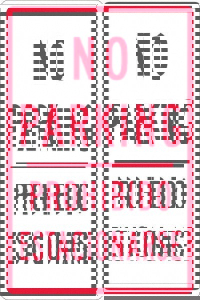 Tow Away Sign: Rectangle, 