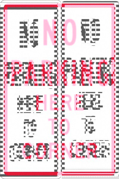 No Parking Here To Corner,