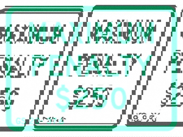 Tow Away Sign: Rectangle, 