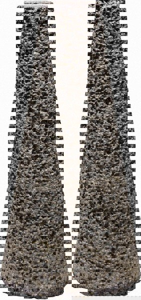 Abrasive Oval Cone: Type 17, Coarse, 5/8-11 Arbor Hole