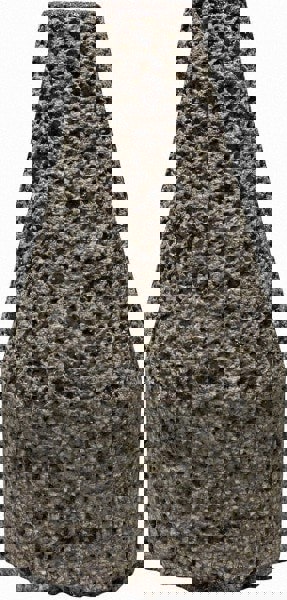 Abrasive Oval Cone: Type 19, Coarse, 3/8-24 Arbor Hole