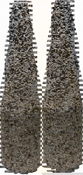 Abrasive Oval Cone: Type 19, Coarse, 5/8-11 Arbor Hole
