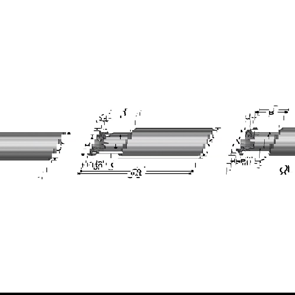 Helical Flute Thread Mill: 5/8-11, Inter
