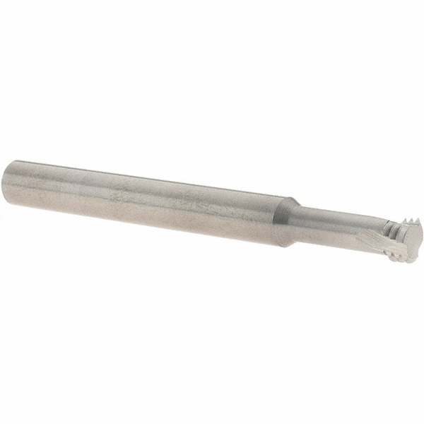 Helical Flute Thread Mill: Internal, 3 Flute, 1/4