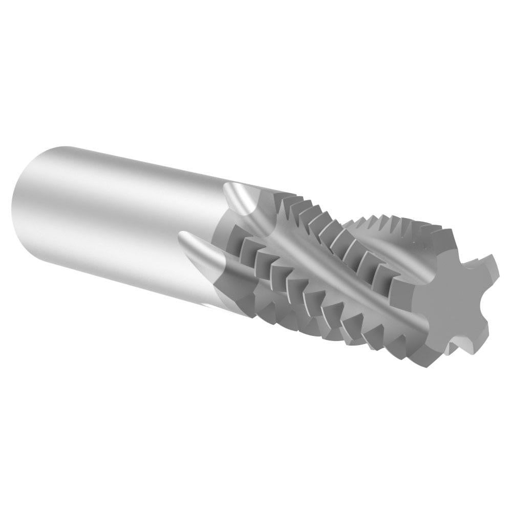 Helical Flute Thread Mill: Internal & External, 5 Flute, Solid Carbide