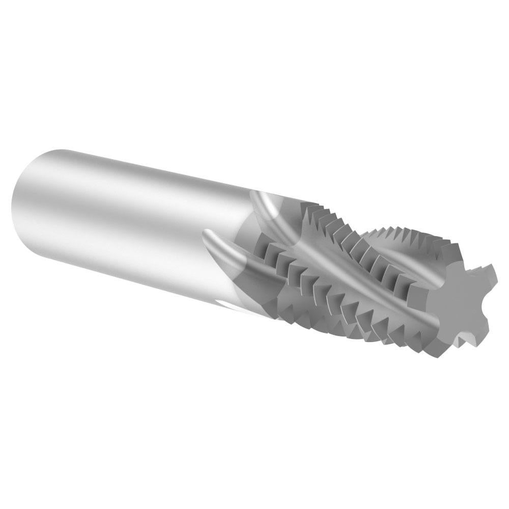 Helical Flute Thread Mill: 2-1/2 - 8, Internal & External, 5 Flute, Solid Carbide