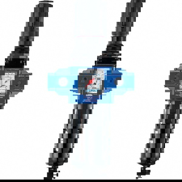 FRL Combination Unit: 1/2 NPT, Standard, 1 Pc Filter/Regulator with Pressure Gauge