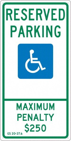 ADA Traffic & Parking Sign: Rectangle, 