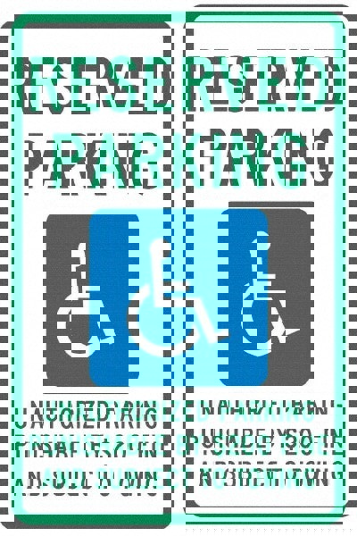 Reserved Parking Unauthorized Parking Punishable By $200 Fine And Subject To Towing,