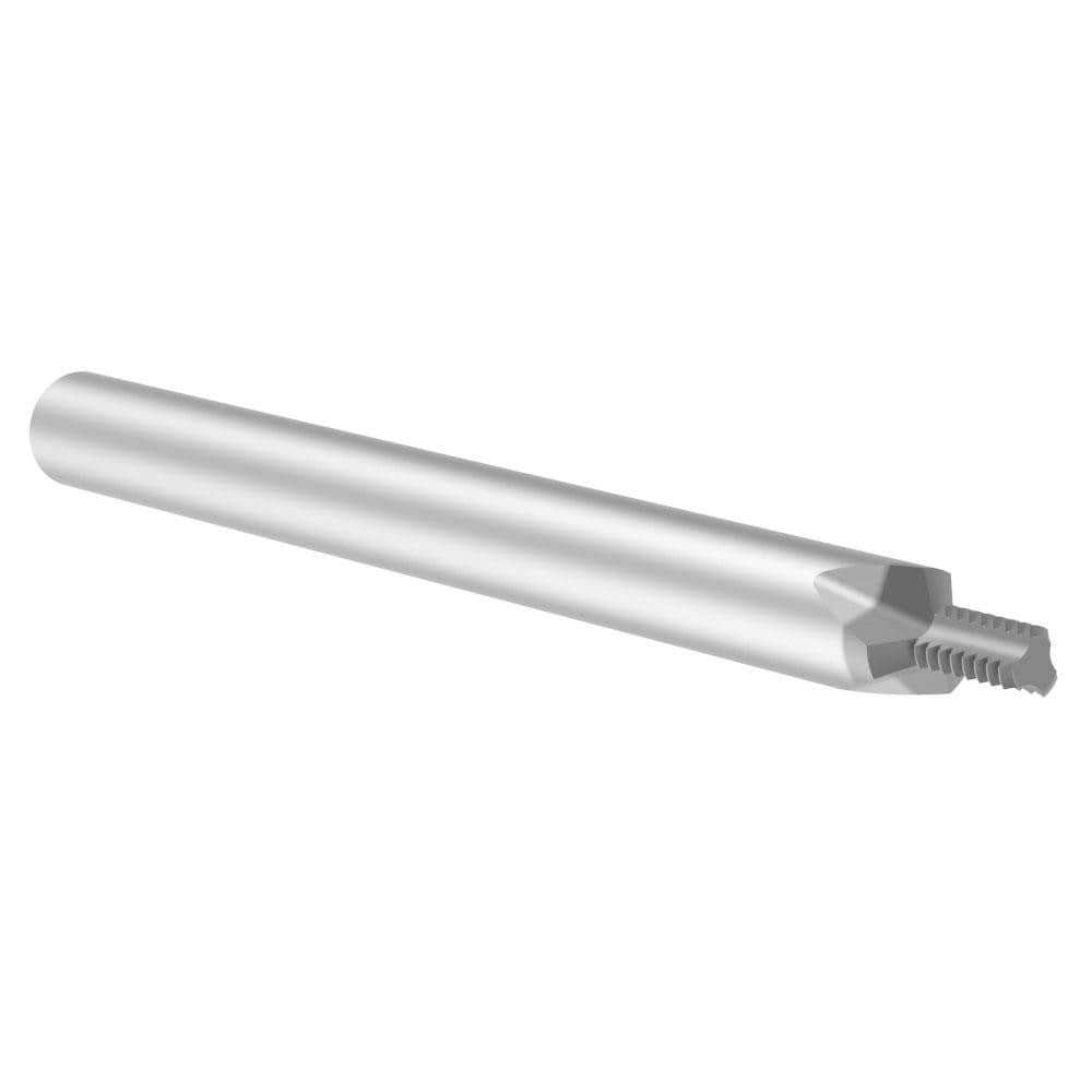 Helical Flute Thread Mill: #2-64, Internal & External, 3 Flute, Solid Carbide