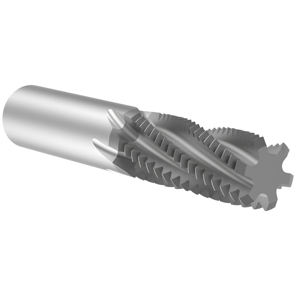 Helical Flute Thread Mill: 1-8, Internal/External, 6 Flute, 20.00 mm Shank Dia, Solid Carbide