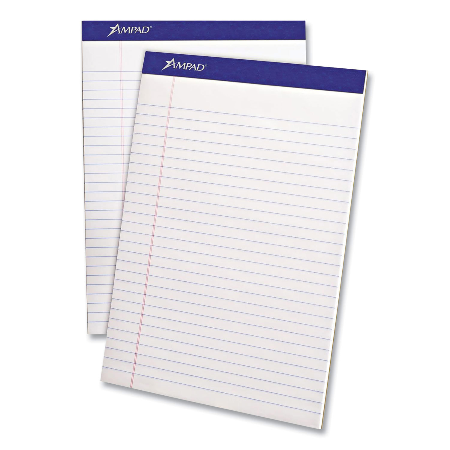 Writing Pad: 50 Sheets, White Paper, Perforated Binding