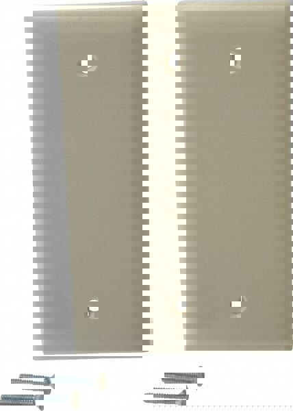 1 Gang, 4-11/16 Inch Long x 2-15/16 Inch Wide, Standard Switch Plate