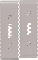 1 Gang, 4-11/16 Inch Long x 2-15/16 Inch Wide, Standard Switch Plate