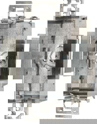 Electrical Switch Box: Steel, Rectangle, 3