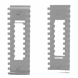 1 Gang, 4-11/16 Inch Long x 2-15/16 Inch Wide, Standard Switch Plate