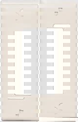 1 Gang, 4-11/16 Inch Long x 2-15/16 Inch Wide, Standard Switch Plate