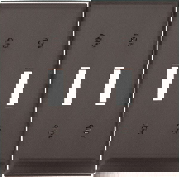 2 Gang, 4-3/4 Inch Long x 4-11/16 Inch Wide, Standard Switch Plate