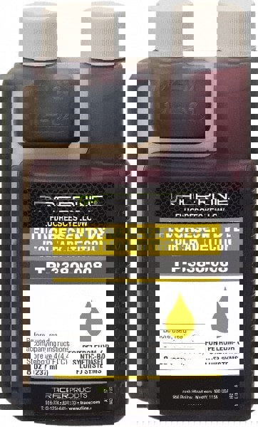 8 oz Bottle Yellow Automotive Leak Detection Dye