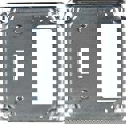 Square Surface Electrical Box Cover: Steel