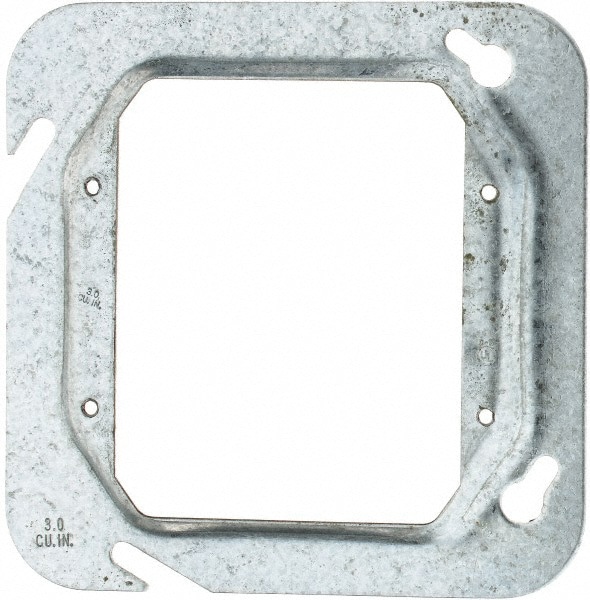 Square Electrical Box Cover: Steel