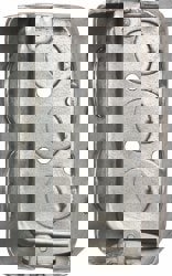 Electrical Wall Box: Steel, Rectangle, 4