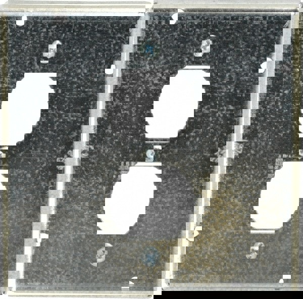 Square Surface Electrical Box Cover: Steel