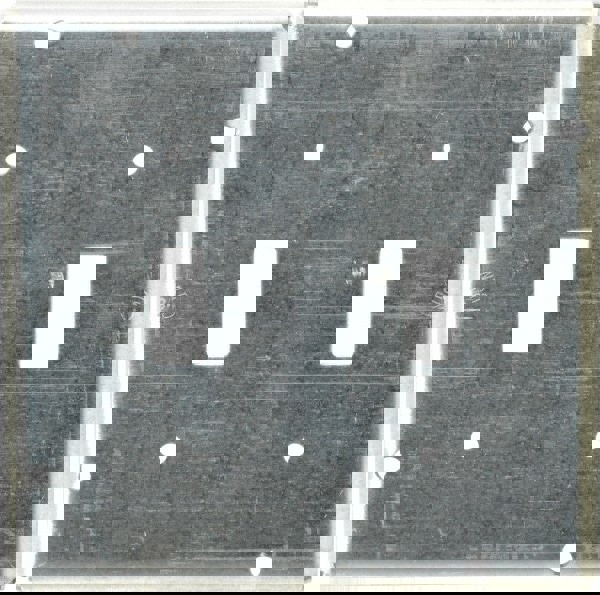 Square Surface Electrical Box Cover: Steel