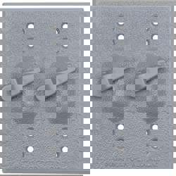 Weather Proof Electrical Box Cover: Aluminum