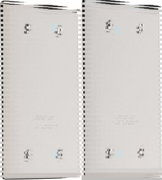 Weather Proof Electrical Box Cover: Aluminum