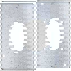 Square Surface Electrical Box Cover: Steel