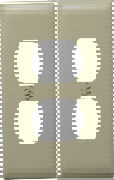 1 Gang, 4-11/16 Inch Long x 2-15/16 Inch Wide, Standard Outlet Wall Plate