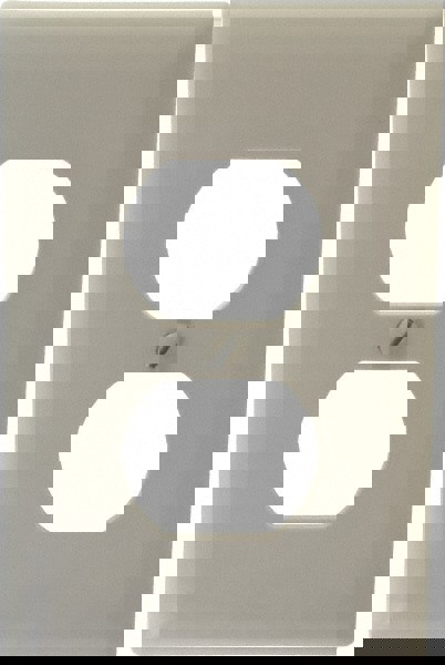 1 Gang, 4-11/16 Inch Long x 2-15/16 Inch Wide, Standard Outlet Wall Plate