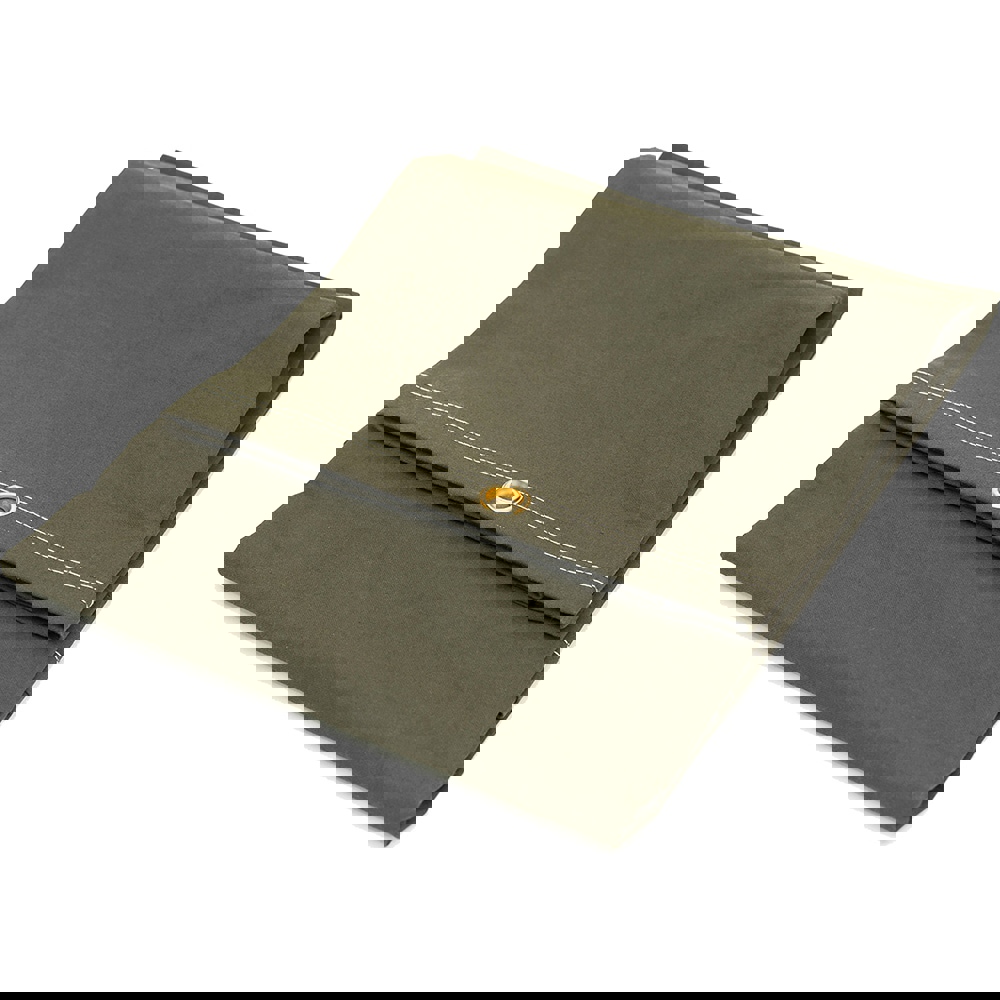 Tarp/Dust Cover: Olive Drab, Canvas, 12' Long x 16' Wide, 22 mil