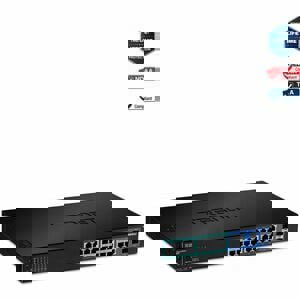 16 X GIGABIT POE+ PORTS 20-PORT GIGABIT