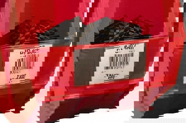 4 Long x 1-1/4 Wide, Plain Back, Label Holder