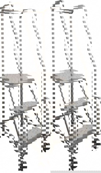 Steel Tilt & Roll Rolling Ladder: 30