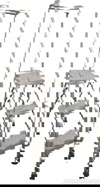 3-Step Ladder: Steel, 60