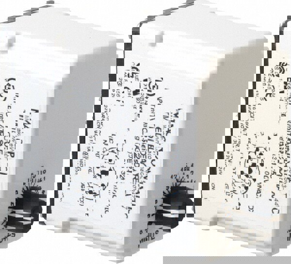 8 Pin, 0.3 to 30 min Delay, Multiple Range DPDT Time Delay Relay
