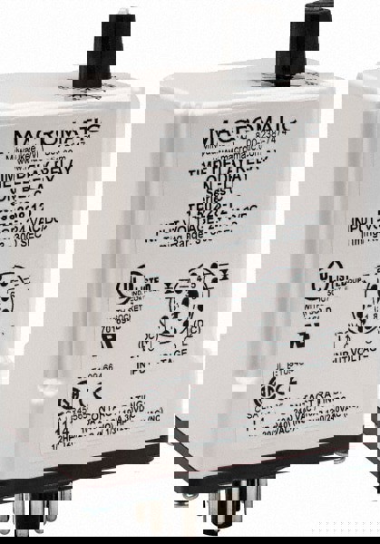 8 Pin, Multiple Range DPDT Time Delay Relay