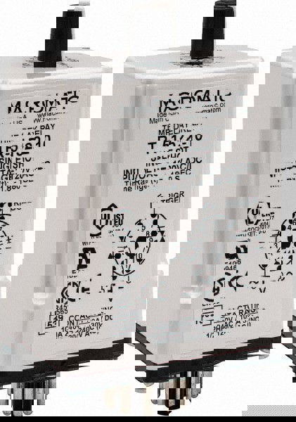 11 Pin, Multiple Range DPDT Time Delay Relay