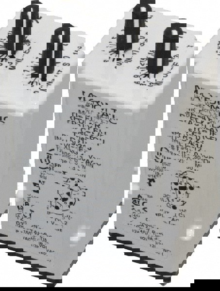 8 Pin, 30 min Delay, Multiple Range DPDT Time Delay Relay