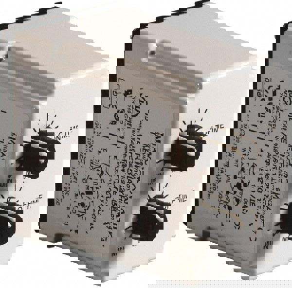 8 Pin, Multiple Range DPDT Time Delay Relay