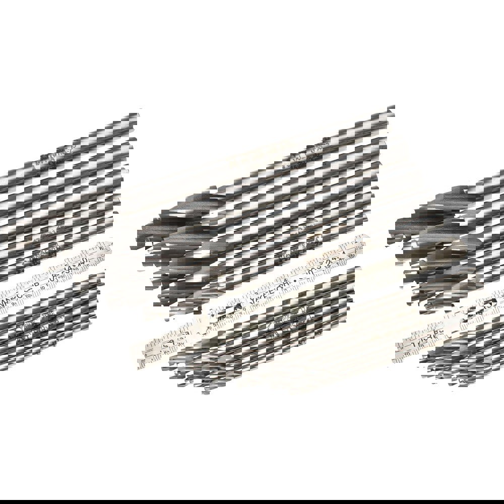 Solid Pilot Counterbore Sets; Fastener Type Compatibility: Cap Screw; Minimum Fastener Size Compatibility (Wire): #4; Maximum Fastener Size Compatibility (Inch): 1/2; Standard or Oversize Pilot: Standard; Shank Diameter (Inch): 3/32, 3/16, 7/32, 1/4, 9/32