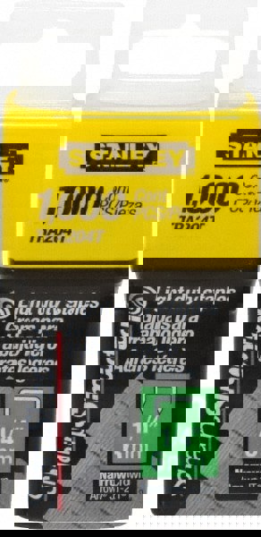 Galvanized Steel Light-Duty Staple: 1/4