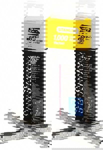 Galvanized Steel Heavy-Duty Power Crown Staple: 1/4