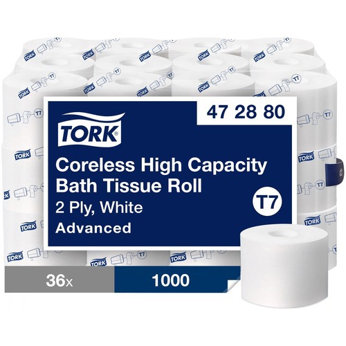 TISSUE,ADV CORELESS,WH