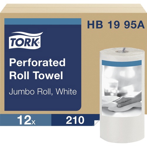 TOWEL,TORK,PERF,2PLY,WH
